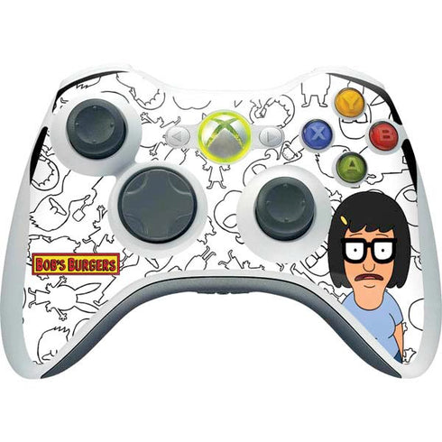 Bobs Burgers Tina Uhh Xbox 360 Wireless Controller Skin