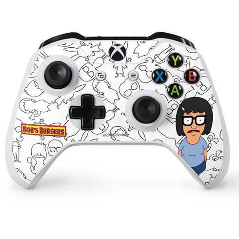 Bobs Burgers Tina Uhh Xbox One S Console and Controller Bundle Skin