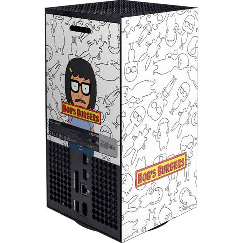 Bobs Burgers Tina Uhh Xbox Series X Console Skin