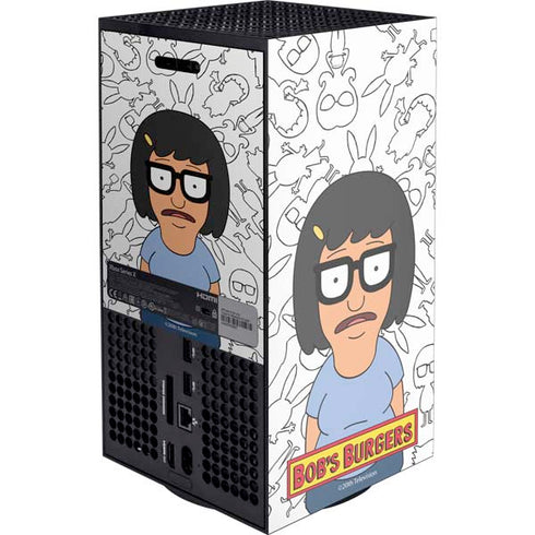 Bobs Burgers Tina Uhh XBox Series X Digital Edition Console Skin