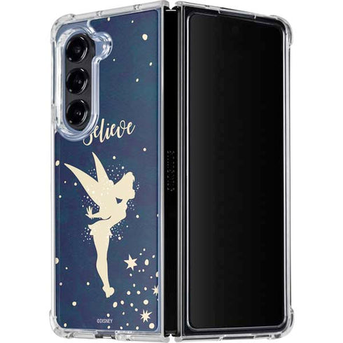 Disney Tinker Bell Believe Galaxy Z Fold5 5G Clear Case
