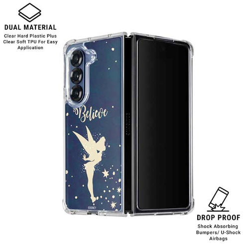 Disney Tinker Bell Believe Galaxy Z Fold6 Clear Case