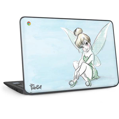 Disney Tinker Bell Sketch Art HP Chromebook Skin
