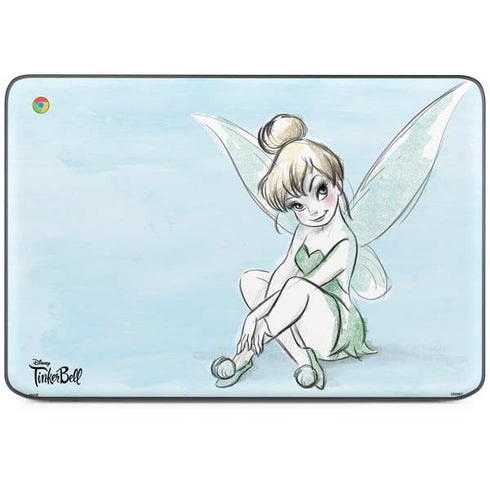 Disney Tinker Bell Sketch Art HP Chromebook Skin