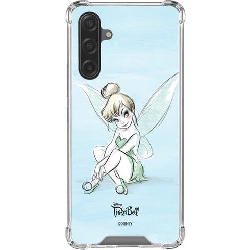 Disney Tinker Bell Sketch Art Galaxy A17 Clear Case