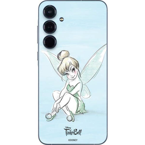 Disney Tinker Bell Sketch Art Galaxy A35 5G Skin