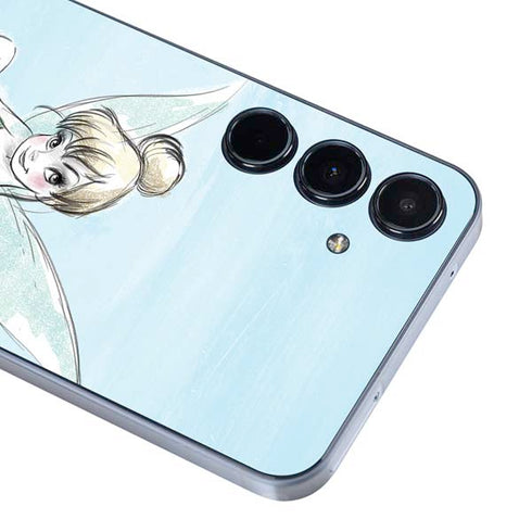 Disney Tinker Bell Sketch Art Galaxy A35 5G Skin