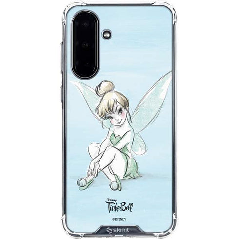 Disney Tinker Bell Sketch Art Galaxy A36 5G Clear Case