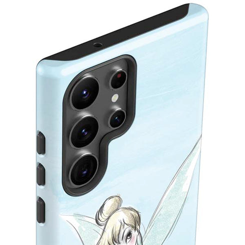 Disney Tinker Bell Sketch Art Galaxy S23 Ultra Pro Case