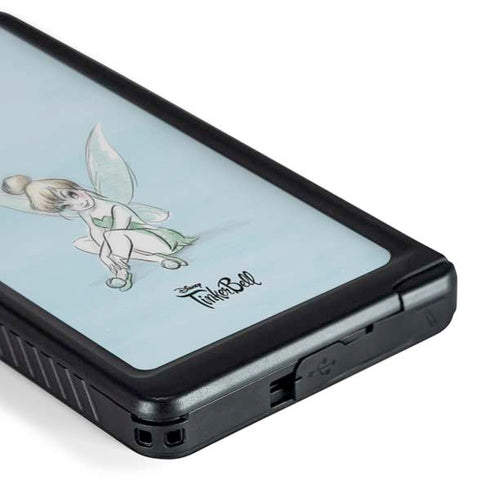 Disney Tinker Bell Sketch Art Galaxy S24 Ultra Waterproof Case
