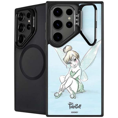 Disney Tinker Bell Sketch Art Galaxy S26 Ultra Kickstand Case