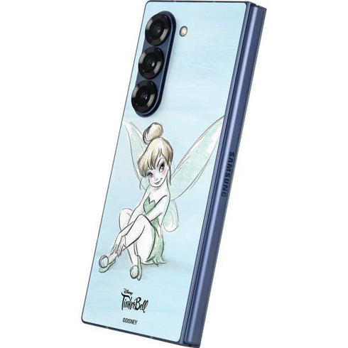 Disney Tinker Bell Sketch Art Galaxy Z Fold6 Skin