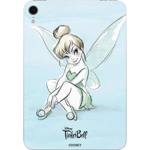 Disney Tinker Bell Sketch Art Apple iPad Mini Skin