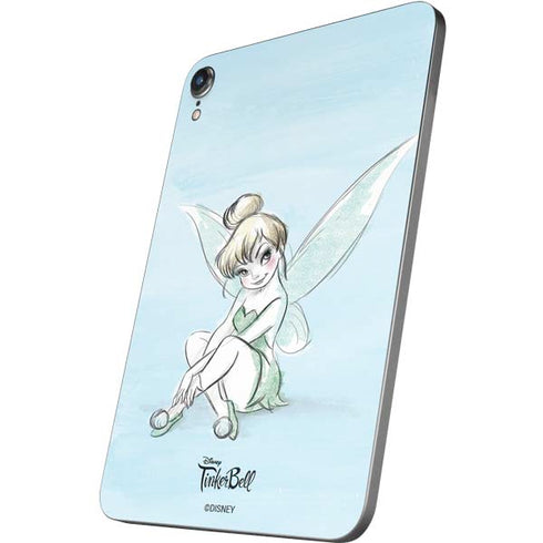 Disney Tinker Bell Sketch Art Apple iPad Mini Skin