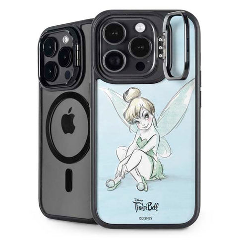 Disney Tinker Bell Sketch Art iPhone 13 Pro Max Kickstand Case