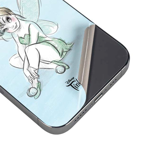 Disney Tinker Bell Sketch Art iPhone 15 Pro Max Skin