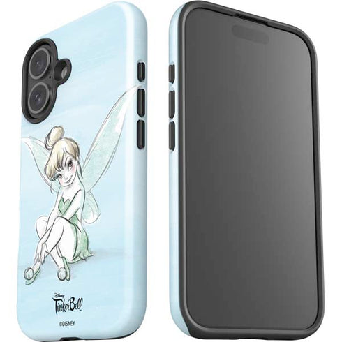 Disney Tinker Bell Sketch Art iPhone 16 Impact Case