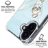 Disney Tinker Bell Sketch Art iPhone 16 Plus Clear Case
