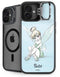 Disney Tinker Bell Sketch Art iPhone 16 Plus Kickstand Case