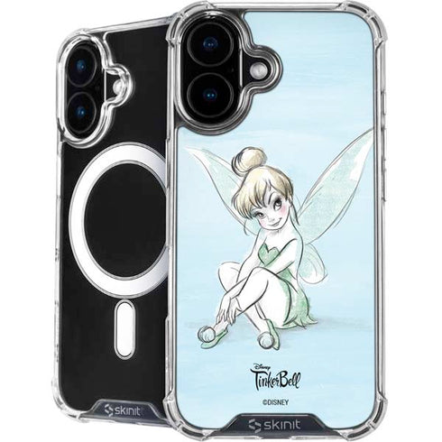 Disney Tinker Bell Sketch Art iPhone 16 Plus MagSafe Case