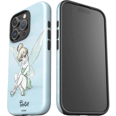 Disney Tinker Bell Sketch Art iPhone 16 Pro Impact Case