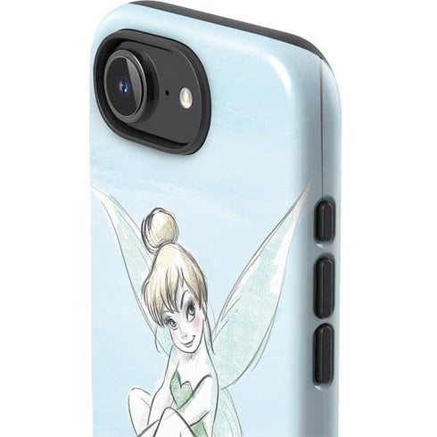 Disney Tinker Bell Sketch Art iPhone 16e Impact Case