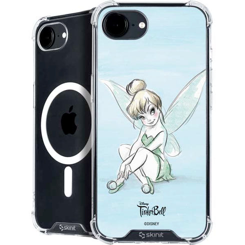 Disney Tinker Bell Sketch Art iPhone 16e MagSafe Case