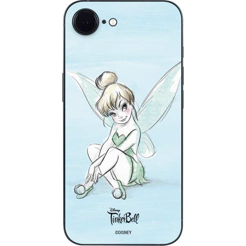 Disney Tinker Bell Sketch Art iPhone 16e Skin