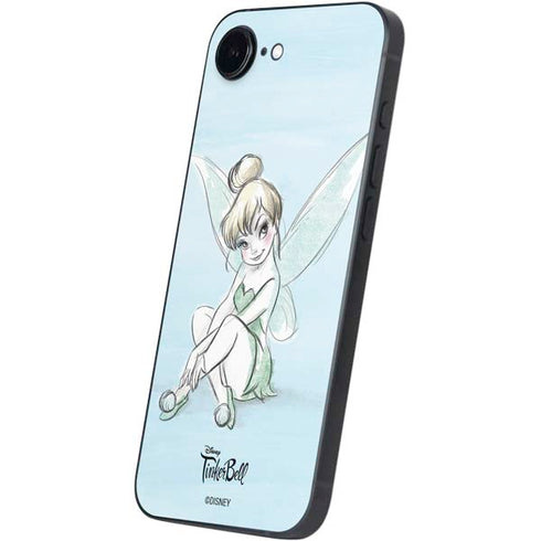 Disney Tinker Bell Sketch Art iPhone 16e Skin
