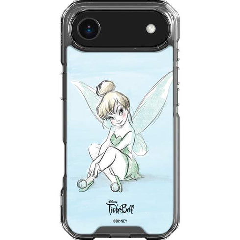 Disney Tinker Bell Sketch Art iPhone 17 Air Clear Case