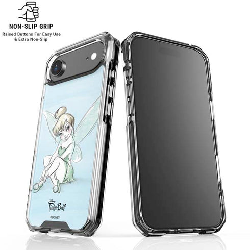 Disney Tinker Bell Sketch Art iPhone 17 Air Clear Case