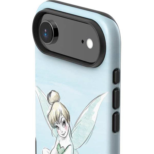 Disney Tinker Bell Sketch Art iPhone 17 Air Impact Case