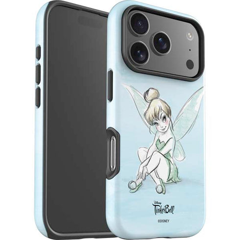 Disney Tinker Bell Sketch Art iPhone 17 Pro Max Impact Case