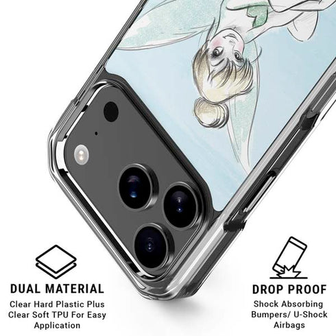 Disney Tinker Bell Sketch Art iPhone 17 Pro Max MagSafe Case