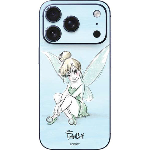 Disney Tinker Bell Sketch Art iPhone 17 Pro Max Skin