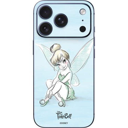Disney Tinker Bell Sketch Art iPhone 17 Pro Skin