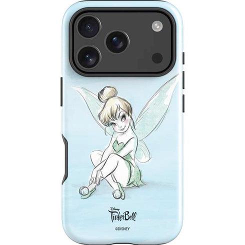 Disney Tinker Bell Sketch Art iPhone 18 Pro Max Impact Case