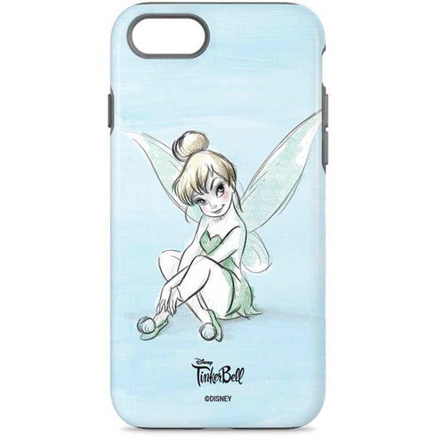 Disney Tinker Bell Sketch Art iPhone Cases