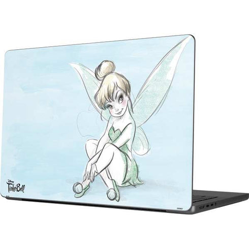 Disney Tinker Bell Sketch Art Apple MacBook Pro 14-inch Skin