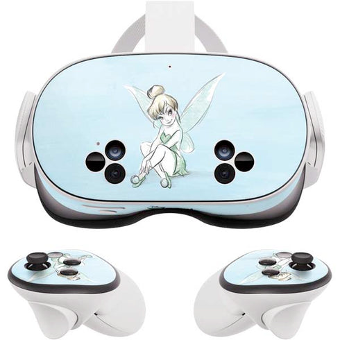Disney Tinker Bell Sketch Art Meta Quest 3S Skin