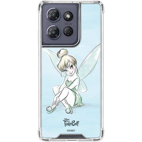 Disney Tinker Bell Sketch Art Moto G 5G (2025) Clear Case