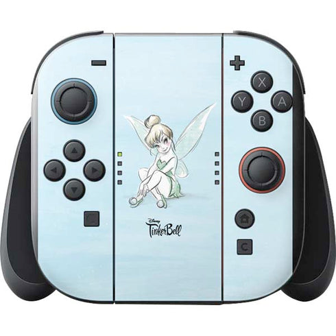 Disney Tinker Bell Sketch Art Nintendo Switch 2 (2025) with Joy-Con Skin