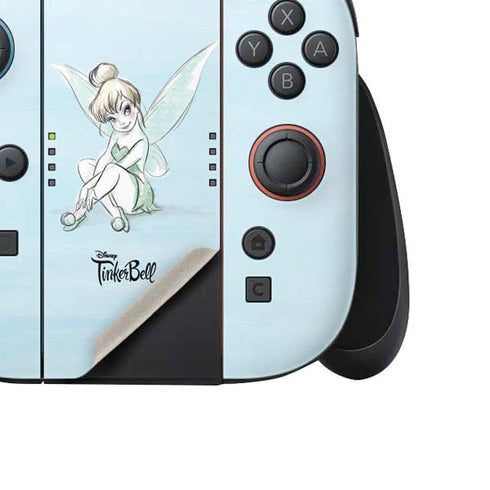 Disney Tinker Bell Sketch Art Nintendo Switch 2 (2025) Joy-Con Controller Skin