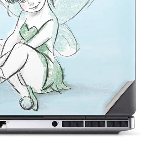 Disney Tinker Bell Sketch Art Dell Precision Skin