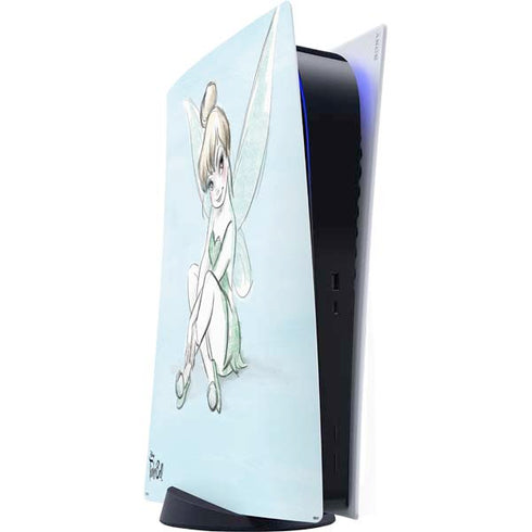 Disney Tinker Bell Sketch Art PlayStation PS5 Skins