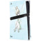 Disney Tinker Bell Sketch Art PS5 Pro Disk Console Skin