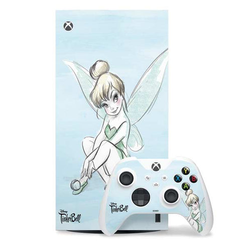 Disney Tinker Bell Sketch Art Xbox Series X Skins