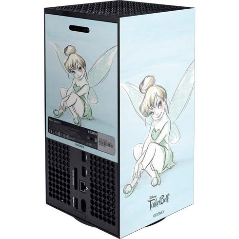 Disney Tinker Bell Sketch Art XBox Series X Digital Edition Console Skin
