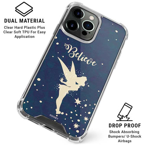 Disney Tinker Bell Believe iPhone 16 Pro Clear Case