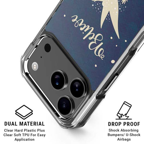 Disney Tinker Bell Believe iPhone 17 Pro Clear Case
